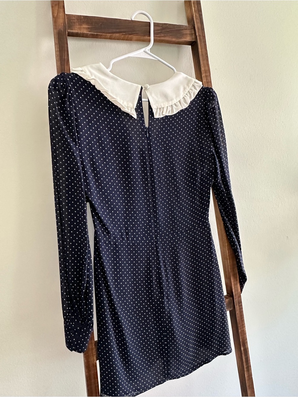 Reformation Edalene Dress Polka Dot - Picture 8 of 10